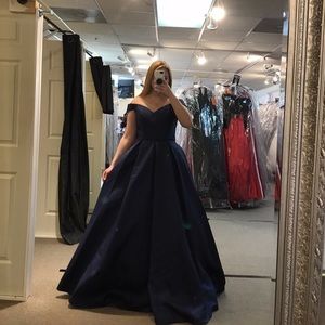 Navy blue Clarisse Prom Dress
